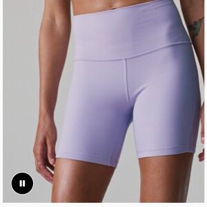 Lilac lululemon Align™ High-Rise Short 6"